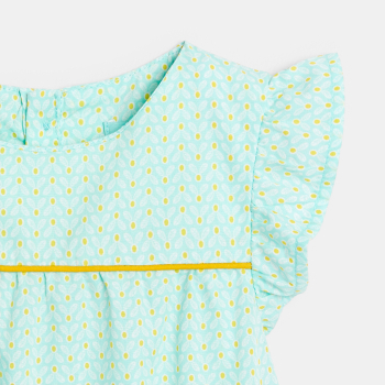 أفرول قصير من الجيرسيه المطبوع